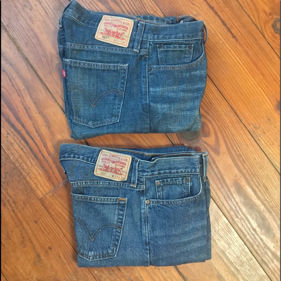 🍁 Vintage Levi’s 527 Jeans, size 33x32 - Picture 2 of 6